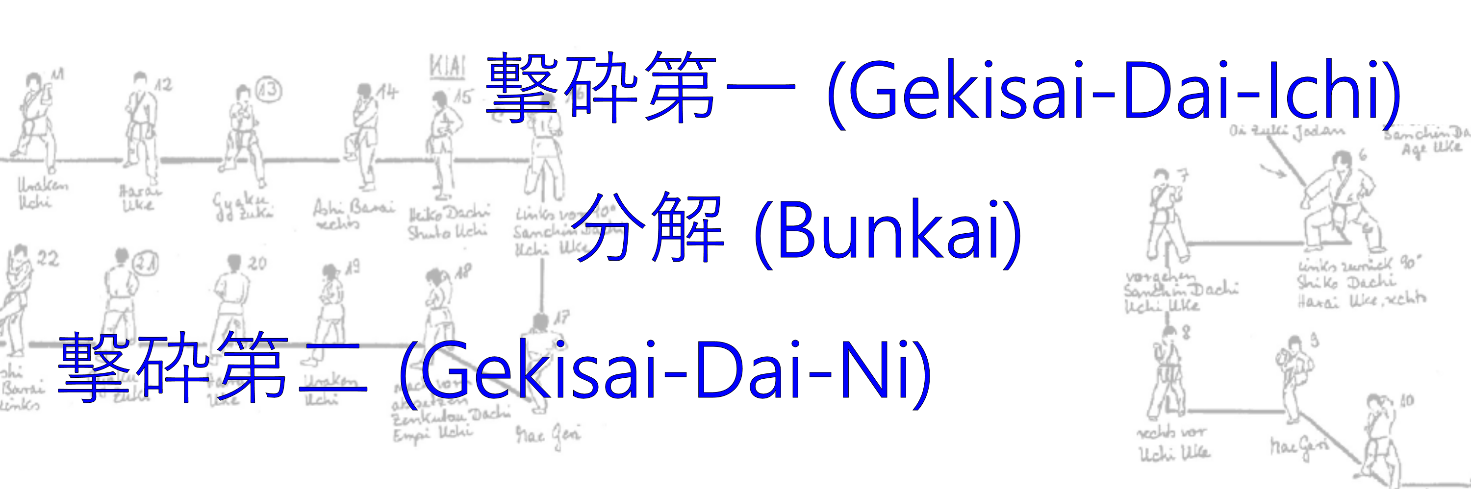 Bunkai Gekisai-Dai-Ichi Gekisai-Dai-Ni